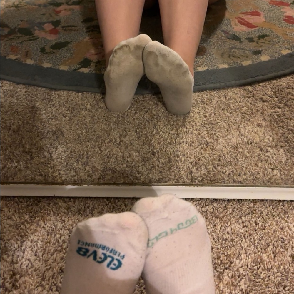 White socks